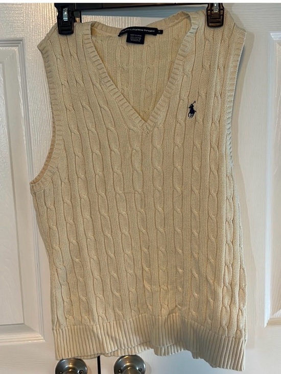 Polo Ralph Lauren Other - Polo Ralph Lauren boys cable knit vest size XL